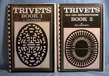 TRIVETS Book 1 and Book 2 Old & Reproductions - Vintage Reference Books