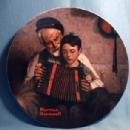 Norman Rockwell Plate THE MUSIC MAKER Limited Edition Porcelain Plate