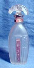 WRISLEY Rose Perfume Glass Bottle - Antique French or Czech