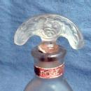 WRISLEY Rose Perfume Glass Bottle - Antique French or Czech