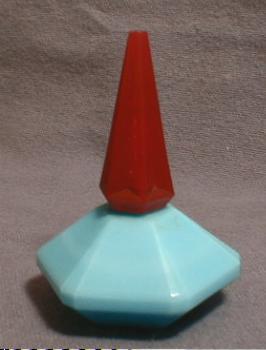 Minature Cacharel LOU LOU Parfum - RARE Mini Art Glass Bottle