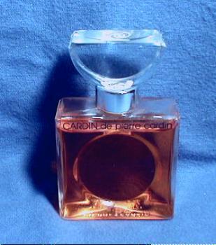 CARDIN de pierre cardin - Vintage Art Deco French Glass Perfume Bottle
