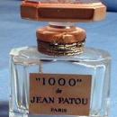 French Baccarat 1000 de Jean Patou Perfume - Vintage Glass Parfum Bottle