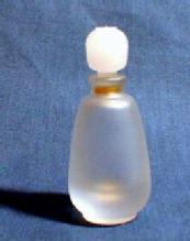 Estee Lauder PRIVATE COLLECTION Perfume Parfum - Vintage Mini Frosted Glass Bottle