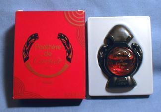 Minature PANTHERE de CARTIER Pafum - Vintage Mini Glass Perfume Bottle Original Box