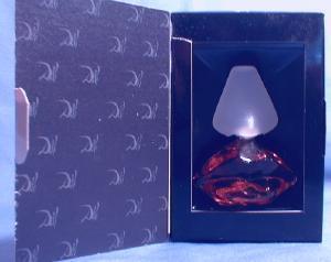 Minature Salvador Dali Parfum de Toilette - Vintage French Mini Glass Perfume Bottle with Original Box