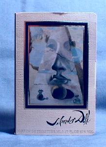 Minature Salvador Dali Parfum de Toilette - Vintage French Mini Glass Perfume Bottle with Original Box