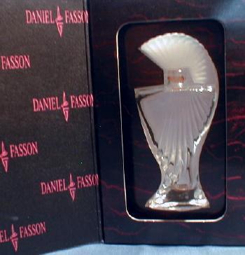 Mini Perfume DANIEL de FASSON Parfum Deluxe - Decorative Glass Perfume Bottle