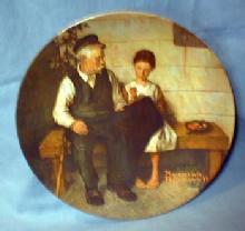 Limited Norman Rockwell THE LIGHT KEEPERS DAUGHTER - Limited Edition Collector Plate