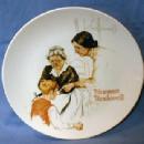 Limited Norman Rockwell THE BROKEN WINDOW - Limited Edition Porcelain Plate