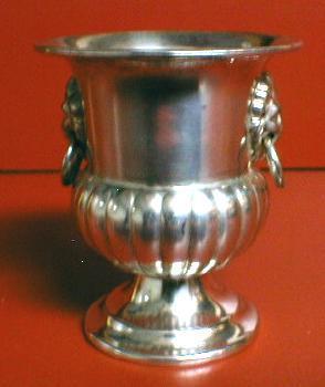 vintage Silver Toothpick - Ice Bucket Shape Silverplate