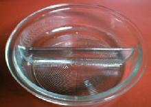 Kitchen Pyrex Glass Divided Serving Dish