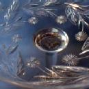 Cut Glass Sugar Bowl - Lead Crystal