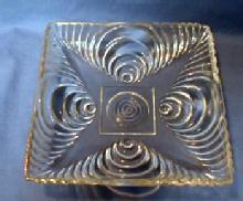 Hazel Atlas Depression Era Glass Square Shallow Bowl
