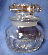 Heisey Clear Glass Humidor or Jar