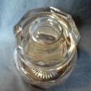 Heisey Clear Glass Humidor or Jar
