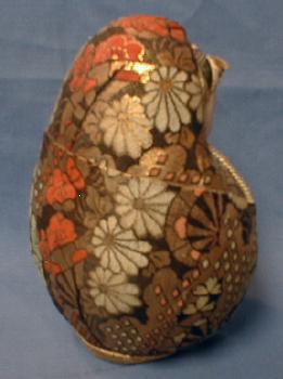 old vintage Porcelain Face Oriental Roly Poly Doll - toy
