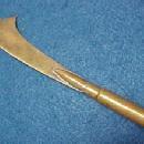 Letter Opener Australian Three Pence 1943 Trench Art - Metalware