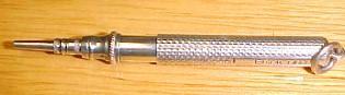 Sterling Chatelaine Pencil Tool - silver