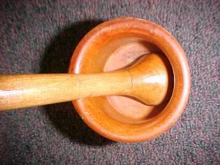 Pestle and Mortar - Treenware