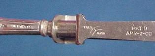 Sterling Stiletto Punch - Silver