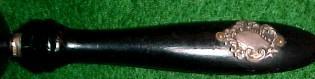 Darner Ebony TREENWARE - Sterling