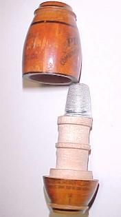Germany PICCADILLY Needle Case Thimble- Miscelaneous