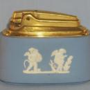 Blue Ronson Wedgwood Table Lighter - Tobacciana