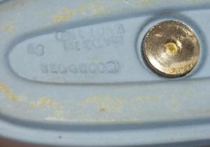 Blue Ronson Wedgwood Table Lighter - Tobacciana