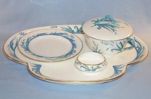 COPELAND Porcelain BREAKFAST TRAY SET