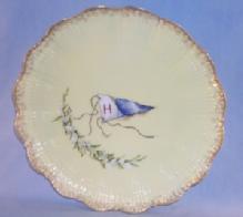 LIMOGES Decorative BEATRICE Marked Signed Porcelain Plate