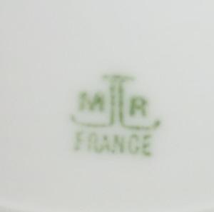 LIMOGES Decorative BEATRICE Marked Signed Porcelain Plate
