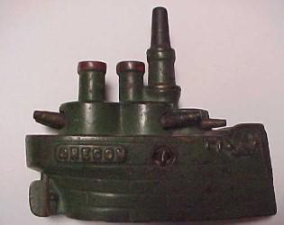 Battleship Cast Iron Bank - Toys