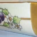 Delicate LIMOGES Square Porcelain Pin Dish