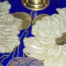ROSENTHAL Gold Trimmed Blue Covered Porcelain Footed Bowl