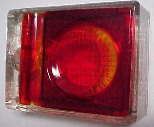 Red Top Glass Inkwell - Glass
