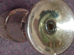MERCURY GLASS VASE - Glass