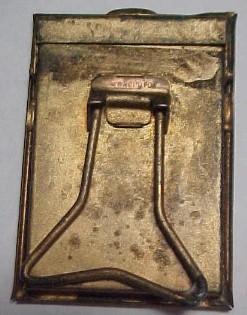 Victorian Brass Mini Frame - Metalware
