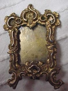 Fancy Miniature Frame - Metalware
