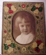 Enameled Mini Frame - Metalware
