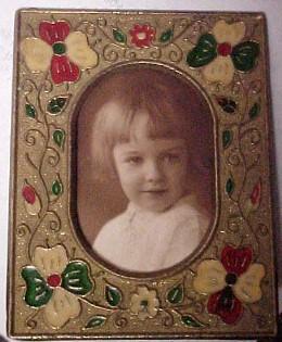 Enameled Mini Frame - Metalware