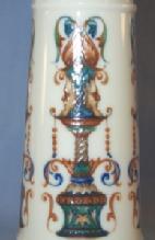 ROYAL BAYREUTH 2 Handled FOX HUNT Porcelain Vase