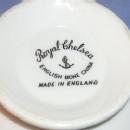 Three Piece English Pink Rose Porcelailn Tea Set