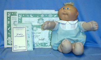 vintage 1985 Cabbage Patch Preemie Doll JOEY WINTON -