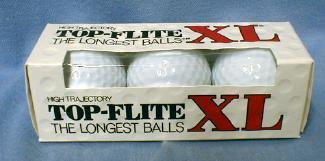 BUSHWOOD COUNTRY CLUB - Spalding Top Flite XL Golf Balls - Mint in Box sporting
