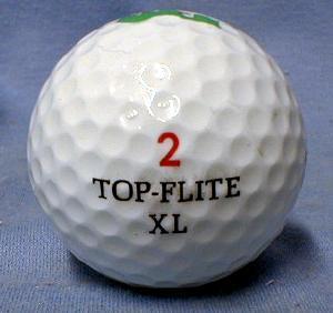 BUSHWOOD COUNTRY CLUB - Spalding Top Flite XL Golf Balls - Mint in Box sporting