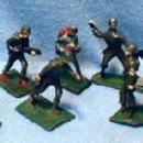 vintage Union of S Africa Lead Soldier Group - toy