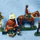 vintage UNION Lead Toy Soldier Group - Mounted Police