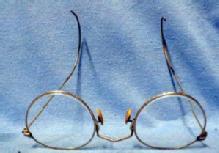 antique Eyeglasses Spectacles 1880 - Gold Filled - metalware