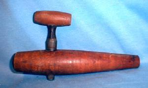 old Wood Wine Tap Cask - Primitive Beer Keg Tap - misc Barrel Spigot